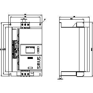 Siemens 3RW5217-1AC14 SIRIUS Soft Starter with Screw Type Terminals and Analog Output