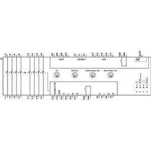 250A 4 Pole RTSE/ATSE Transfer Switch Equipment for Basic Devices 3KC8438-0CA22-0GA3