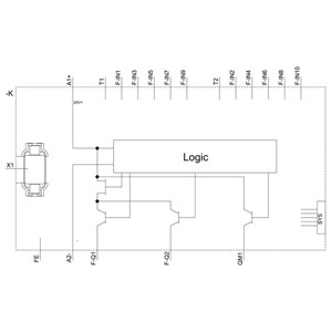 Compact 3SK2 3SK2112-1AA10 SIRIUS Safety Relay Basic Unit 22.5mm Width Screw Terminal