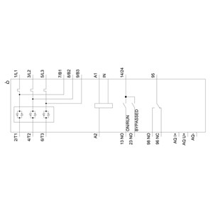 Siemens 3RW5144-1XC14 SIRIUS Soft Starter Size 4 Analog Output Screw Type Terminals
