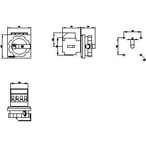 3LD2003-0TK53 Basic Devices Disconnecting Switch for Power Distribution in Industries