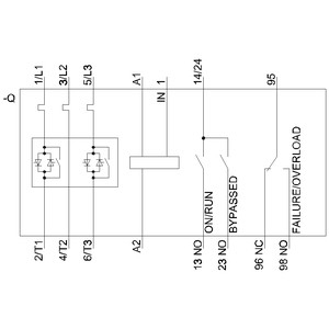 75 kw 3RW4047-1BB15 3RW40 Soft starter size S3 with Bypass and Screw terminals Energy