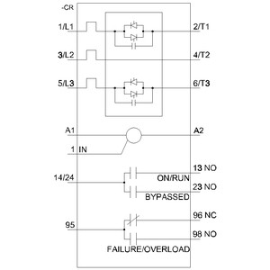 75 kw 3RW4047-1BB15 3RW40 Soft starter size S3 with Bypass and Screw terminals Energy