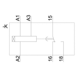 Timing Relay with ON-Delay and Protect Feature 7PV1512-1AP30 1 Change-Over Relay
