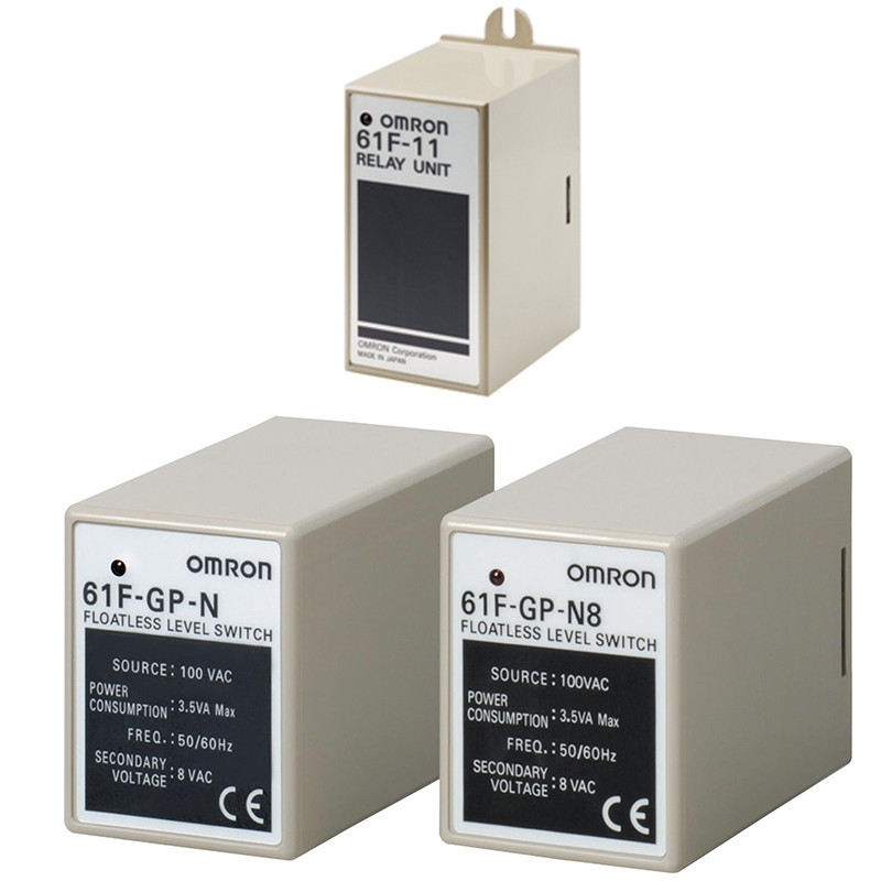Omron 61F-GP-N8 220VAC Industrial Automation Control Relay with Easy Installation