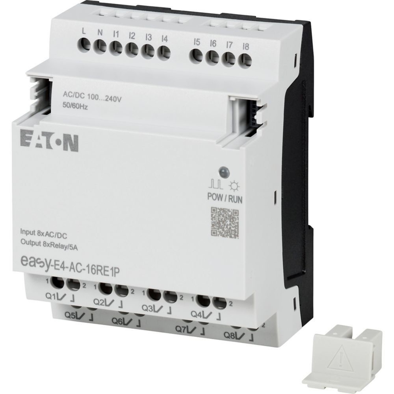 EASY-E4-UC-12RC1P CPU for Control Relays 8DI 4AI 4RO 12/24V DC or 24V AC With Display