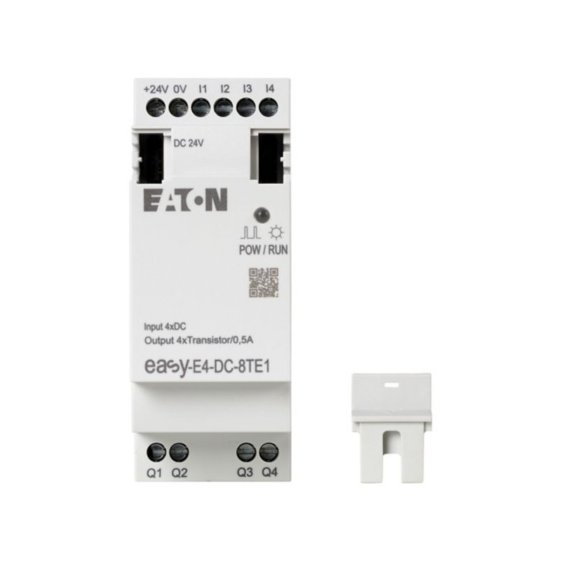EASY-E4-DC-8TE1 24V DC Power Source 4DI4DO Screw Terminal with Easy Installation