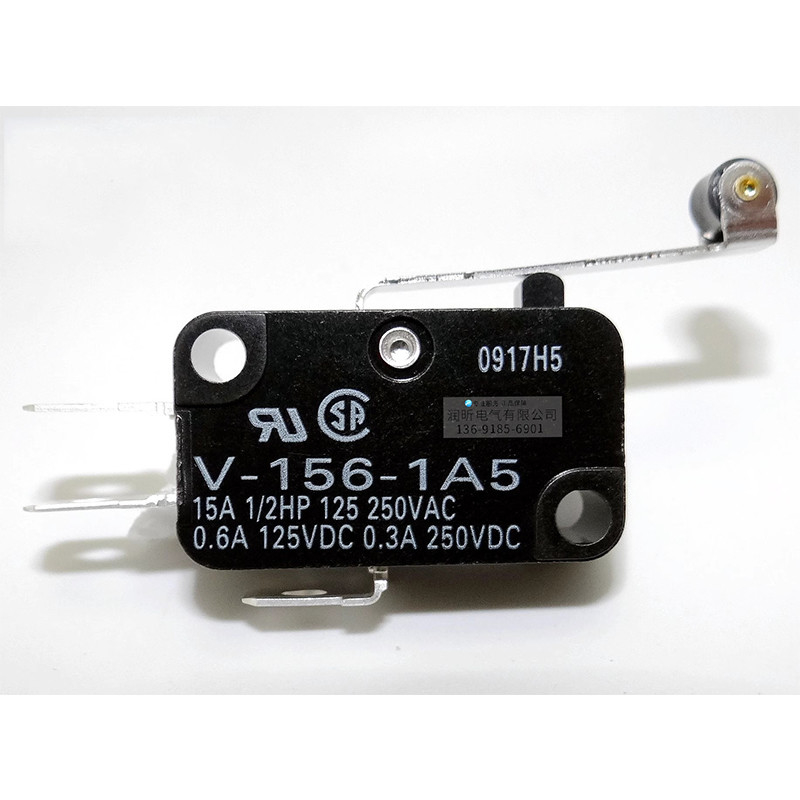 V-156-1A5 Microswitch Snap Action Switches Designed by OMI for Precision Control