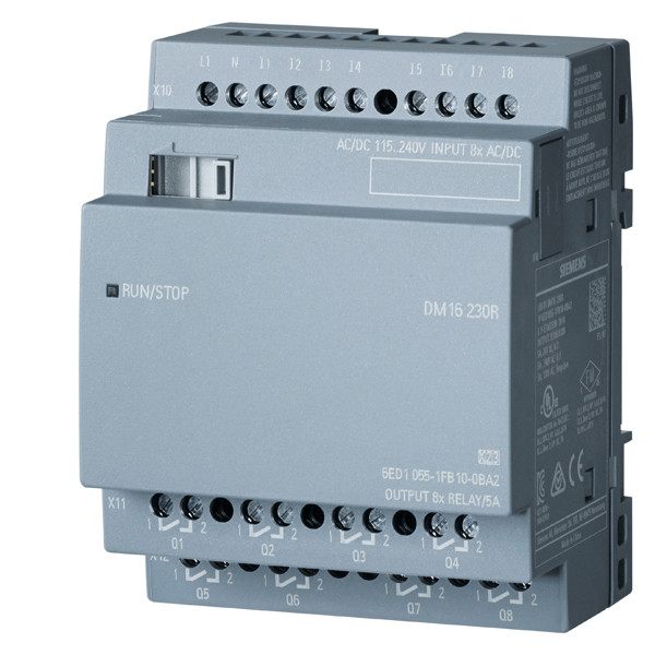 8 DI/ 8 DO Communication Interface Expansion Module for Siemens LOGO 8 6ED1055-1FB10-0BA2