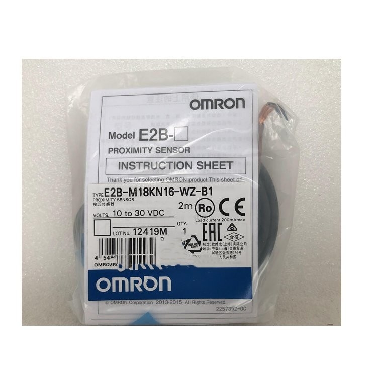 Upgrade Your Production with E2B-M18KN16-WZ-B1 2M OMS Inductive Proximity Sensors