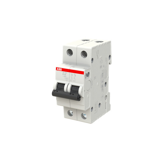 BCD Curve B MCB SH202-B40 Miniature Circuit Breaker 2P 40 A for Electrical Protection