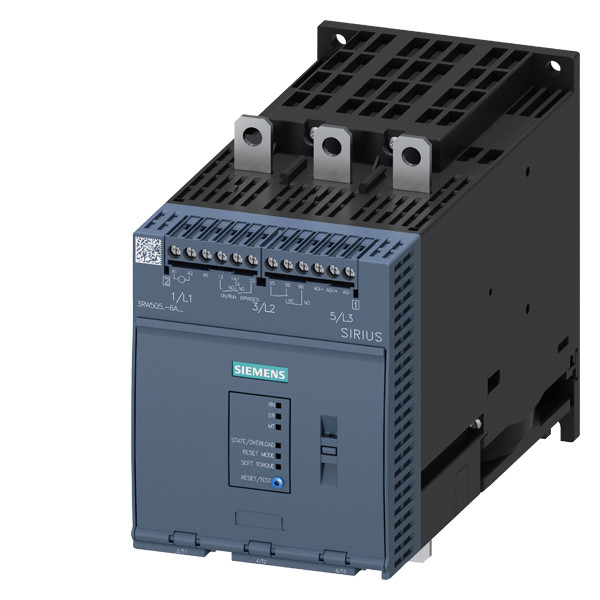 3RW5056-6AB14 SIRIUS Soft Starter Size S6 Screw Terminals Analog Output and Solution