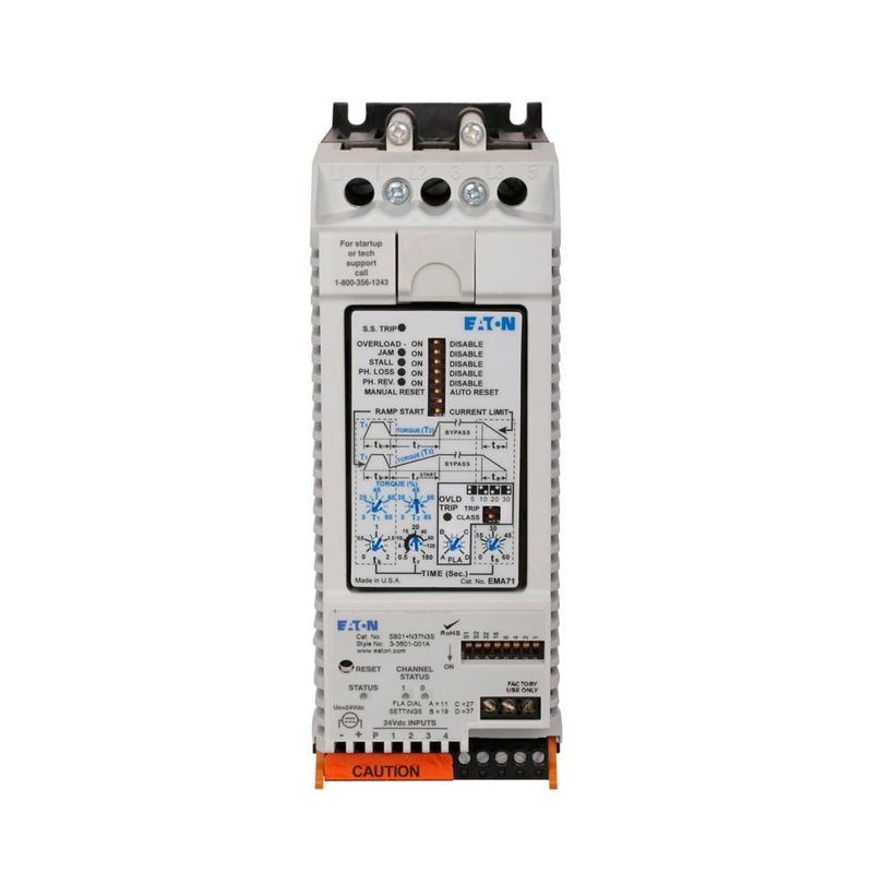 S801 N37N3S Soft Starter 400V 18.5kW for Smooth and Safe Motor Starting in Industrial
