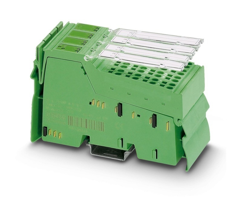 Optimal Performance IB IL TEMP 4/8 RTD/EF-PAC with Safety Shutdown and Coupling Relay