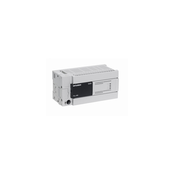 FX3U-48MR/DS PLC by Mitsubishi DC 24 V Base Unit with 24 inputs and 24 relay outputs