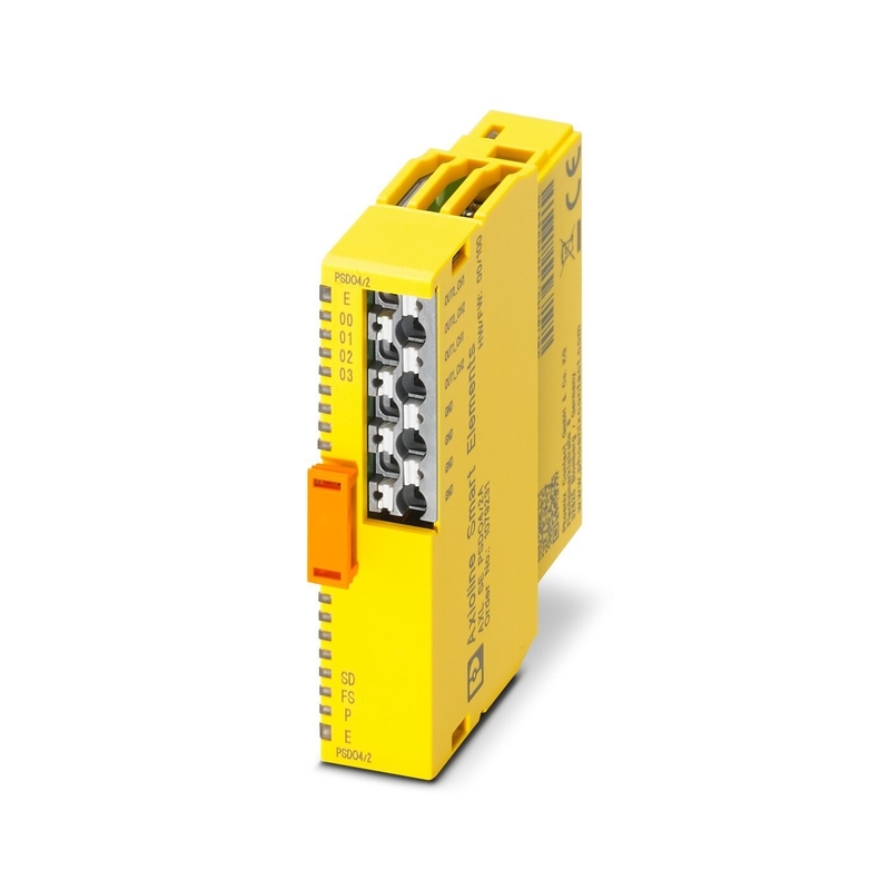 RAXL SE PSDO4/2 2A Security Module with IP20 Protection Level from Phoenix Contact