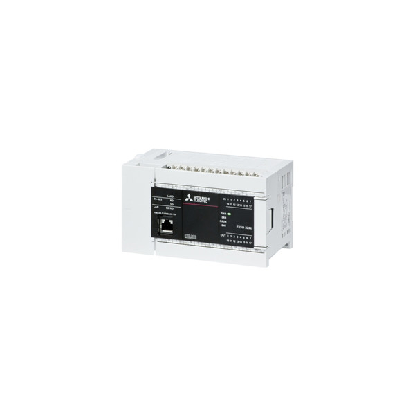 FX5U-32MT/ES FX5U Mitsubishi PLC 16 Inputs 16 Transistor Outputs 3xAnalog Eth RS-485 sink