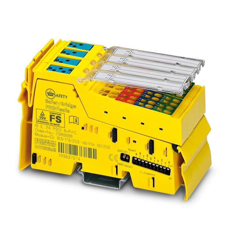 IB IL 24 PSDI 8-PAC 2985688 Phoenix Contact Security Module with IP20 Protection Level