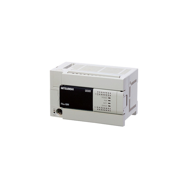 FX3U-32MT/ESS PLC for AC 100-240 V 16 DC 24 V inputs 16 transistor outputs by Mitsubishi