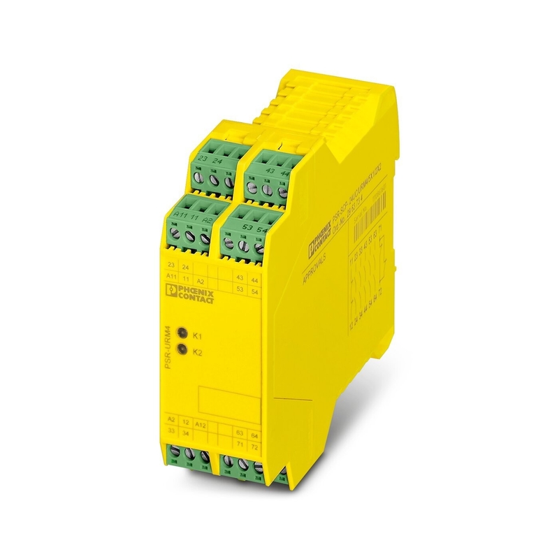 Voltage Relay Theory PSR-SPP-24UC/URM4/5X1/2X2 Extension Module for Safety Shutdown