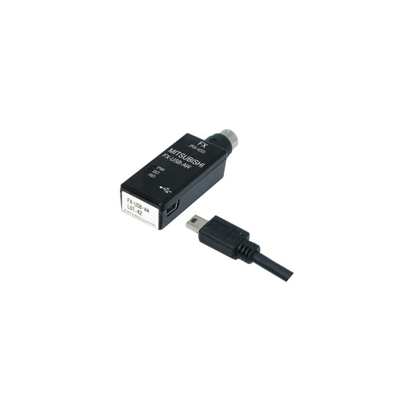 3 m Interface Converter USB/RS422 for Mitsubishi FX-USB-AW PLC and PC Stable Connection
