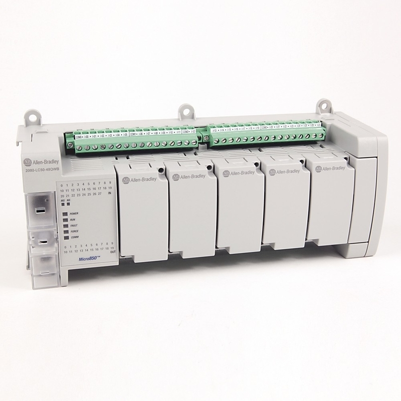 2080-LC50-48QWB Micro850 48 I/O EtherNet/IP Controller with Fast Data Transfer Speeds