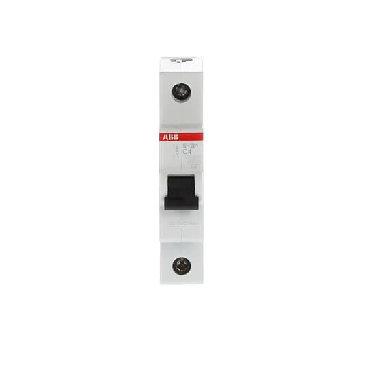 1P MCB SH201-C4 Miniature Circuit Breaker Number of Pole 1 220V Rated Voltage 220