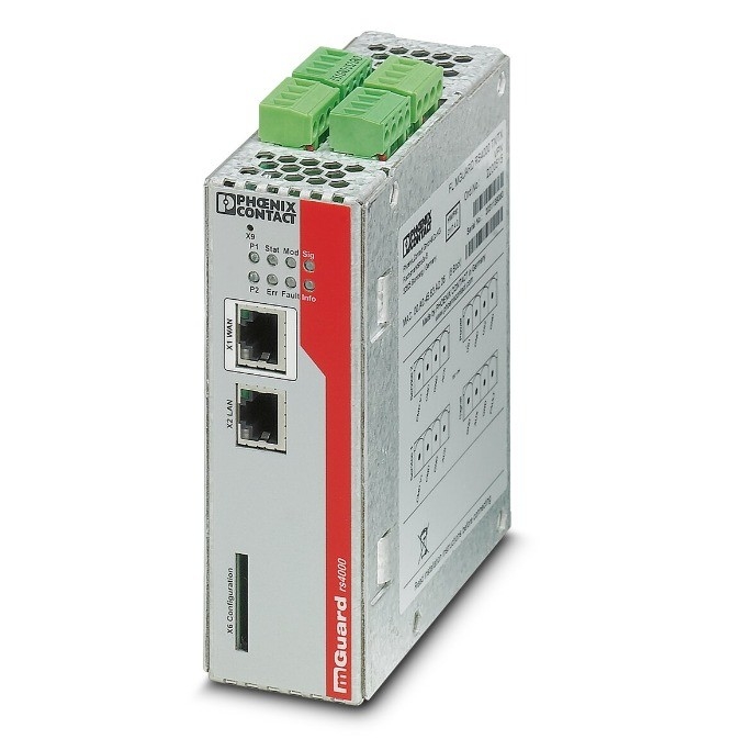 Order 2200515 FL MGUARD RS4000 TX/TX VPN with IP67 Protection Level within Phoenix