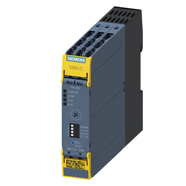 3SK1 Basic Unit Safety Relay 3SK1121-1CB41 with 4 Enabling Circuits and Screw Terminal