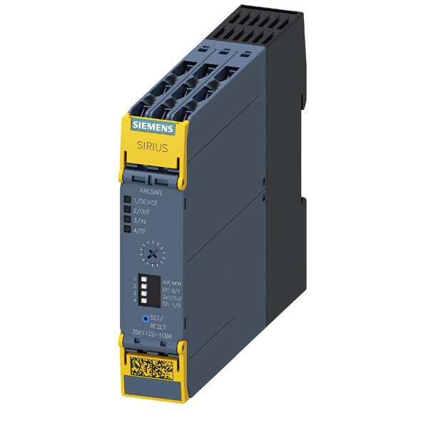 3SK1 Basic Unit Safety Relay Advanced Time-delay Screw Terminal 4 Enabling Circ Semiconductor Outputs