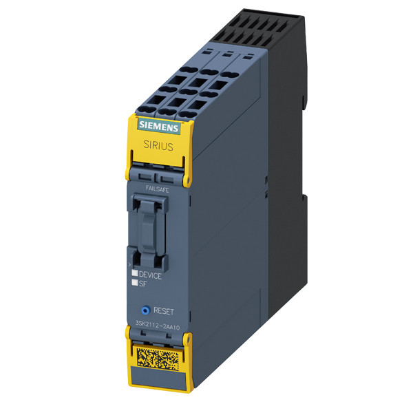 3SK2112-2AA10 SIRIUS Safety Relay Basic Unit 3SK2 Width 22 5mm Spring Loaded Terminal