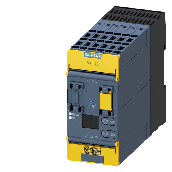 3SK2 Safety Relay Basic Unit 3SK2122-2AA10 with 45mm Width and Spring Loaded Terminal