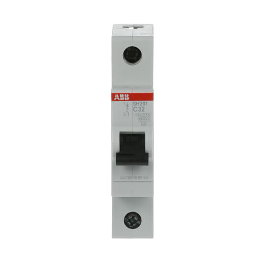 32A MCB SH201-C32 Miniature Circuit Breaker 1P C for Smooth and Electrical Operations
