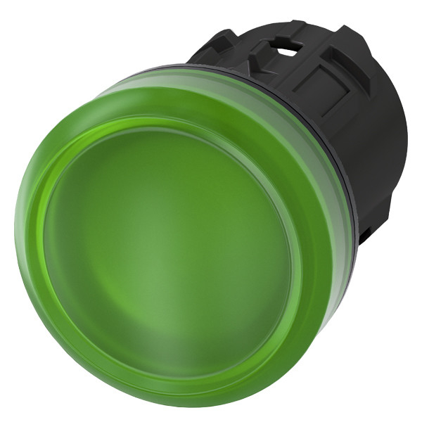3SU1001-6AA40-0AA0 Plastic Smooth Lens Green SIRIUS ACT Pilot Light for Automation