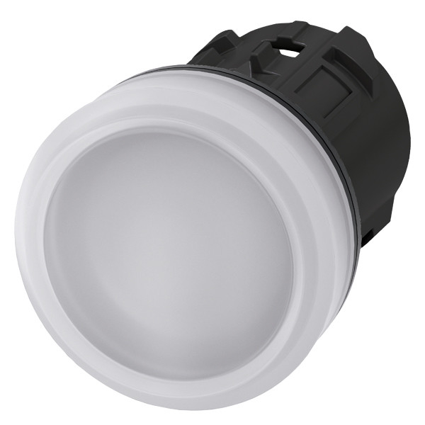 3SU1001-6AA60-0AA0 Plastic Smooth Lens White SIRIUS ACT Pilot Light for Automation