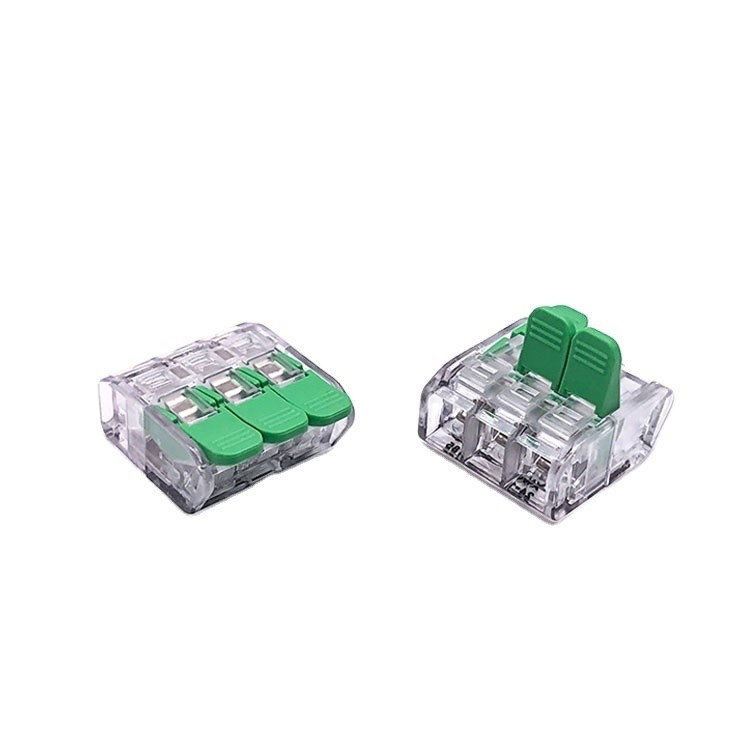 UL CE Certified 3 Poles Fast Wire Terminal Connector for Secure Electrical Wiring