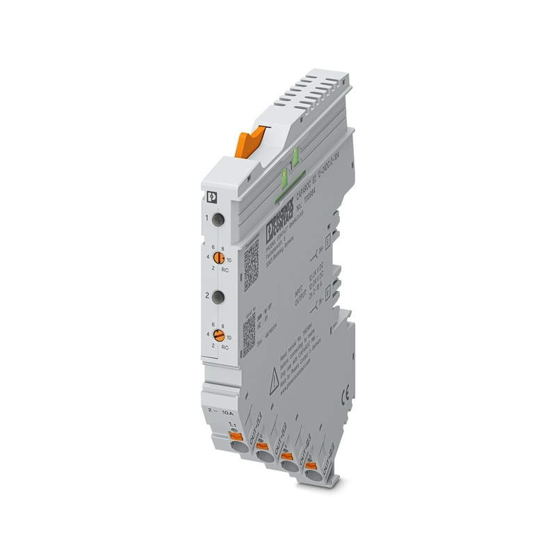 CAPAROC E2 12-24DC/2-10A Electronic Equipment Circuit Breaker with 2 Poles Number
