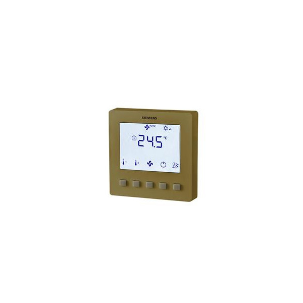 RDF510 Gold Color Room Temperature Controller for Automation Control System in Building