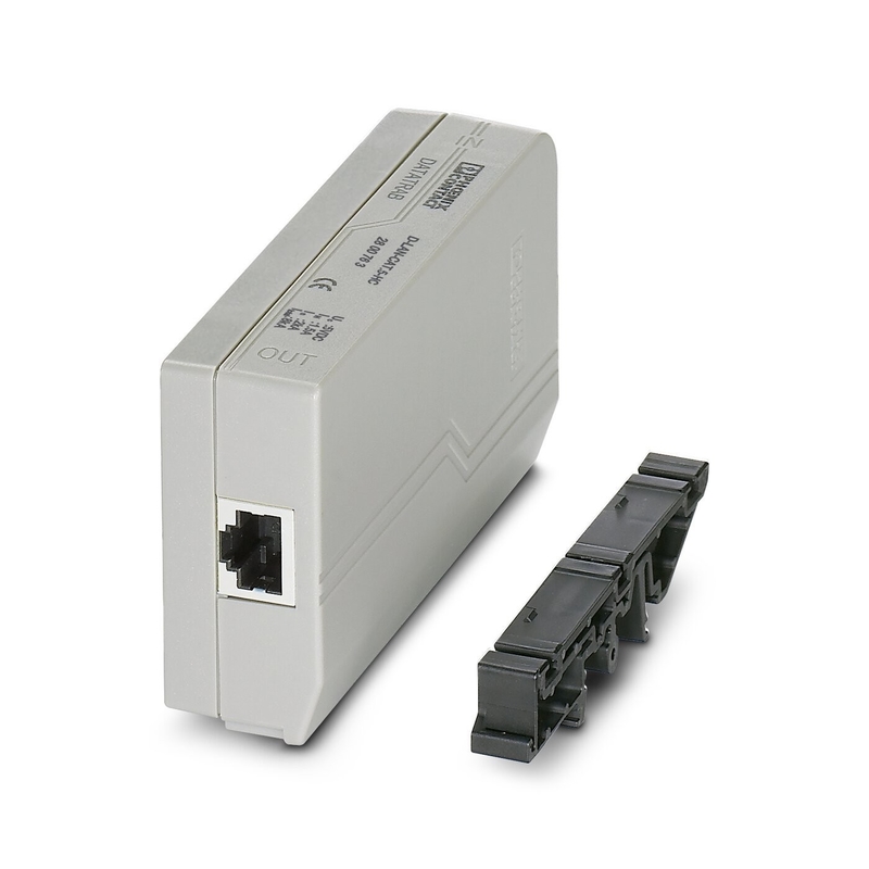 24 V DC Rated Voltage 2800763 D-LAN-CAT.5-HC Surge Protector with 1 Pole