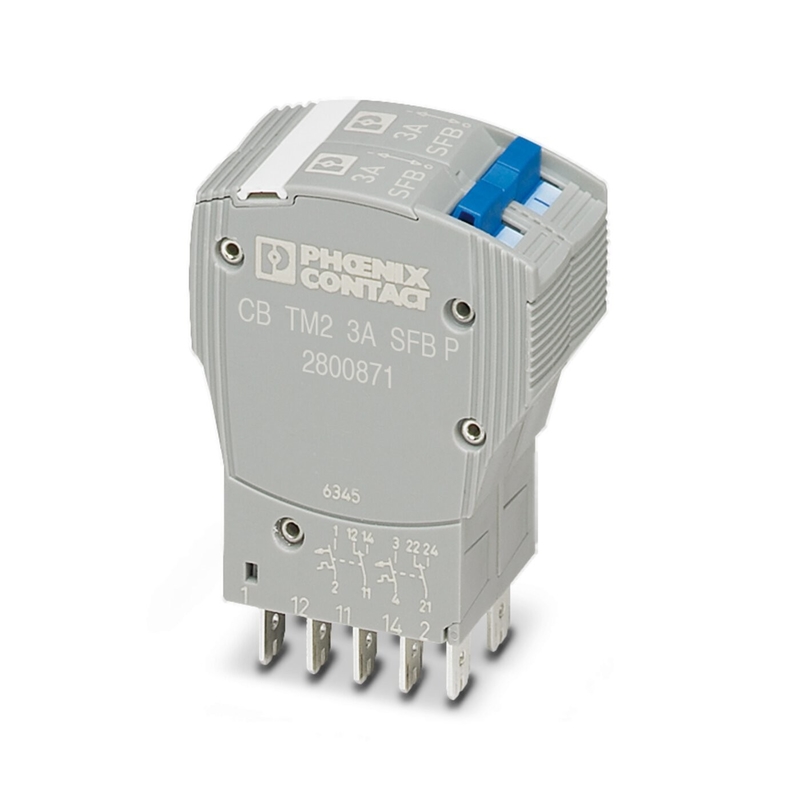 80V DC 10 Poles TM2 3A SFB P Thermal Magnetic Device Circuit Breakers for Industrial