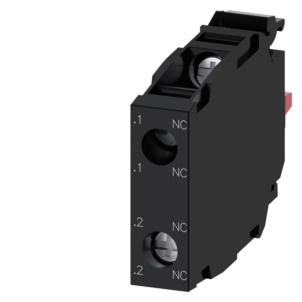 Front-Mounted Screw Terminal 2NC Contact Module for PLC 3SU1400-1AA10-1EA0 SIRIUS ACT