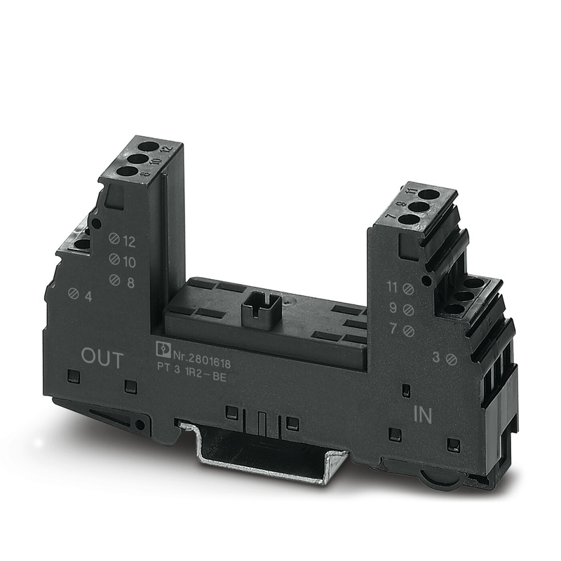 2 Pole Rated Voltage 2801618 PT 3-1R2-BE Type 2 Surge Protector Base