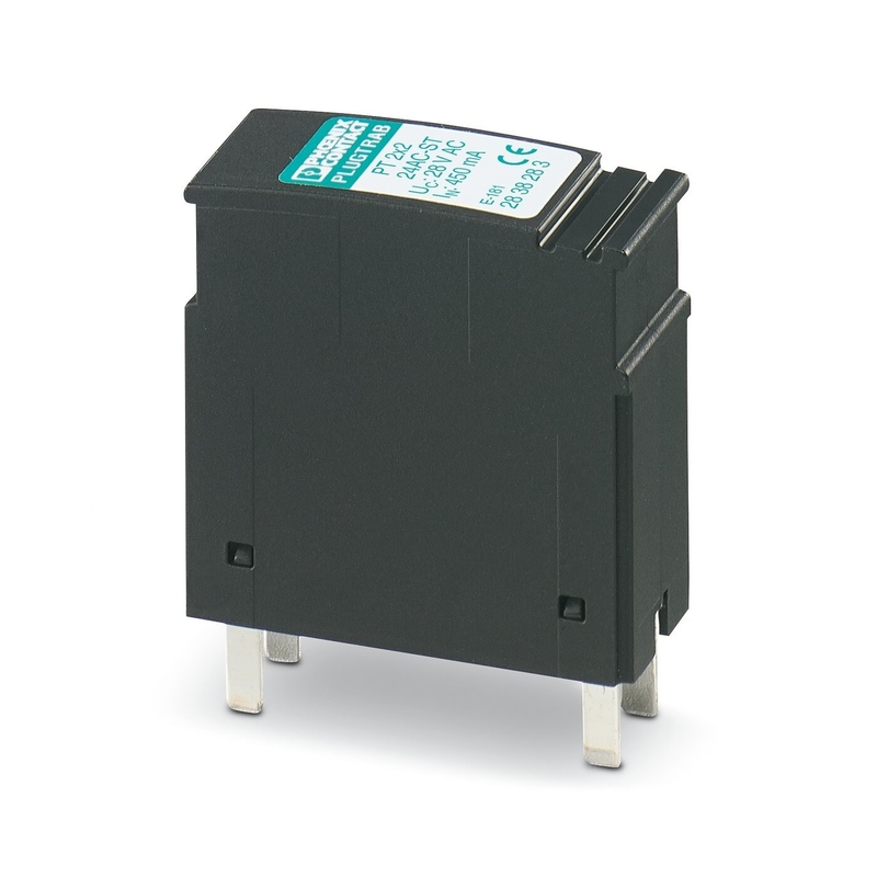 2838283 PT 2X2-24AC-ST Surge Protector Plug with 2 Poles and Rated Voltage 24V AC