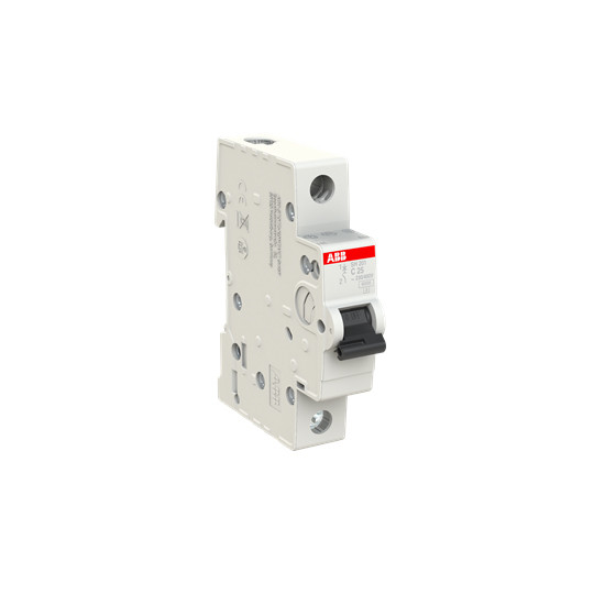 Circuit Protection MCB SH201-C25 Miniature Circuit Breaker 1P C 25 A with BCD Curve C