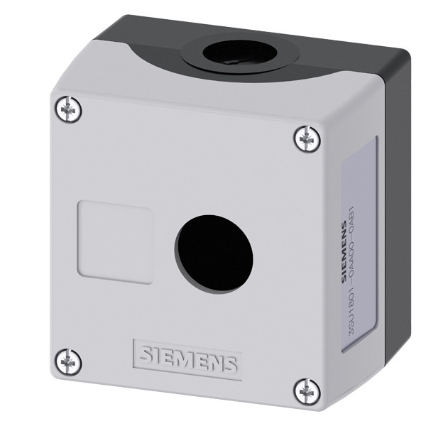 PLC 3SU1801-0AA00-0AB1 22mm Round Plastic Enclosure for 1 Control Point Command Devices