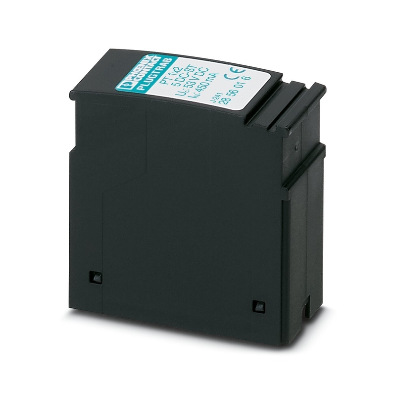 2856016 PT 1X2-5DC-ST Surge Protector Plug Number of Pole 1 Rated Voltage 5 V DC