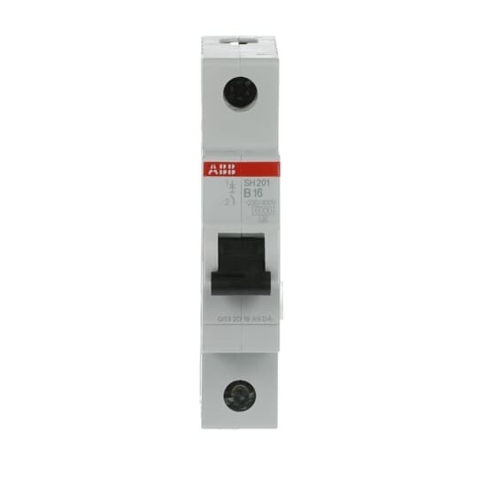 1P B 20 A Breaking Capacity MCB SH201-B20 Miniature Circuit Breaker 20A Rated Current