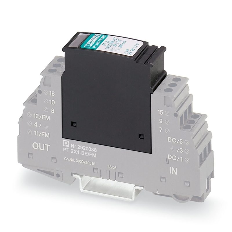 5DC-ST Surge Protector Plug 2856061 PT 2X1- Rated Voltage 5 V DC Number of Pole 4