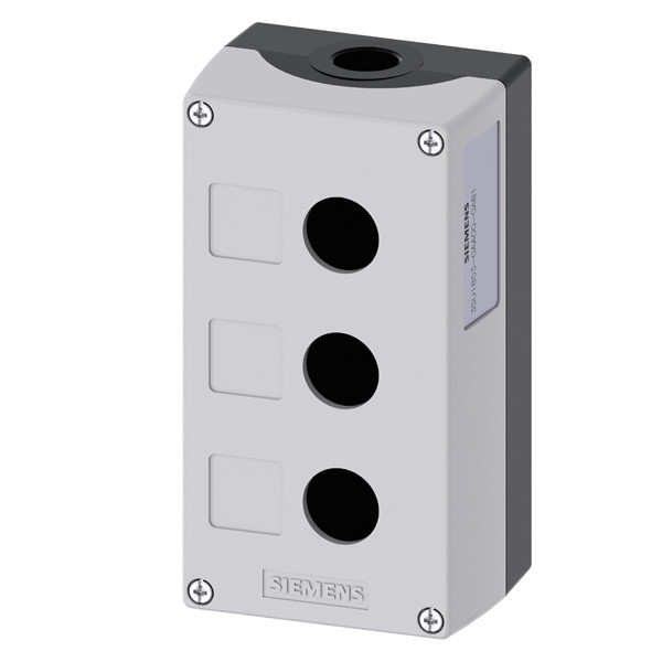 Surface Metal Matt PLC 3SU1853-0AA00-0AB1 SIRIUS ACT Enclosures with 3 Command Points