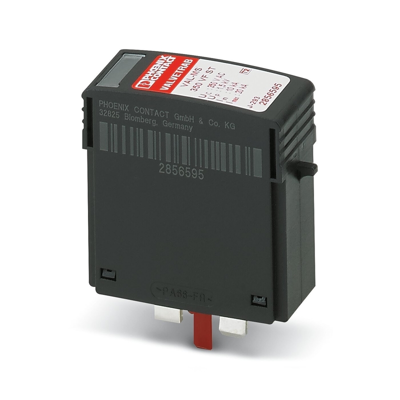 350 V AC Rated Voltage 2856595 VAL-MS 350 VF ST Type 2 Surge Protector with 2 Poles